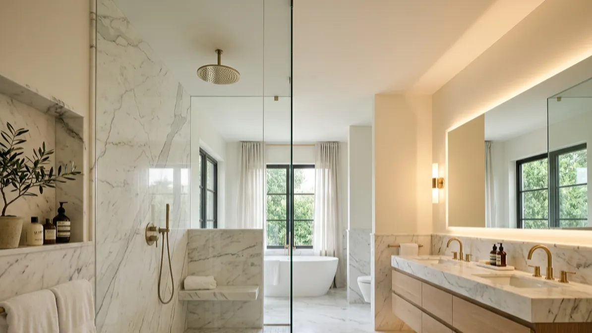Bathroom Remodeling project by Blue Diamond Construction